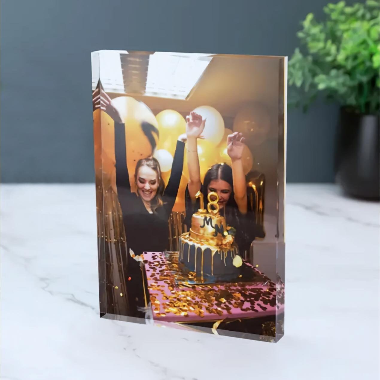 1PC Custom Acrylic Photo Block - đánh giá và giá Photo Acrylic Block