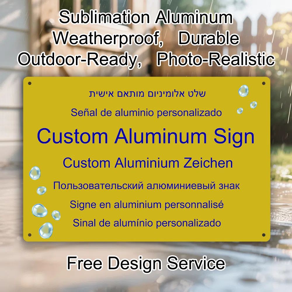 Custom Aluminum Sign Personali - đánh giá và giá Photo Acrylic Block